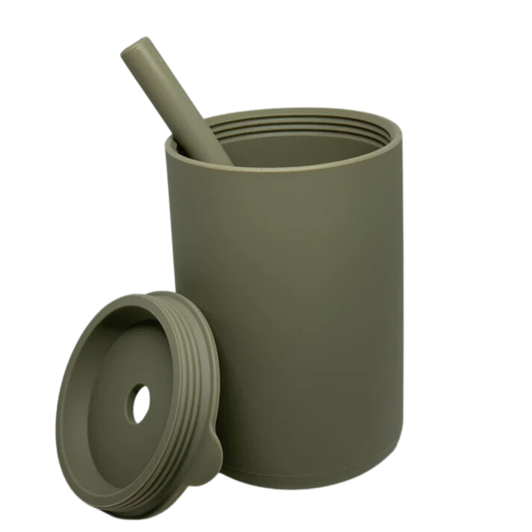 Olive Green Sippy Cup