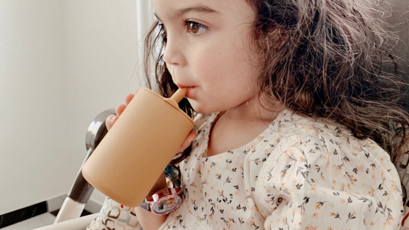 BPA Free. Silicone Training Cups for toddlers