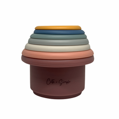 Stacking Cups with Shapes