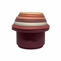 Stacking Cups with Shapes